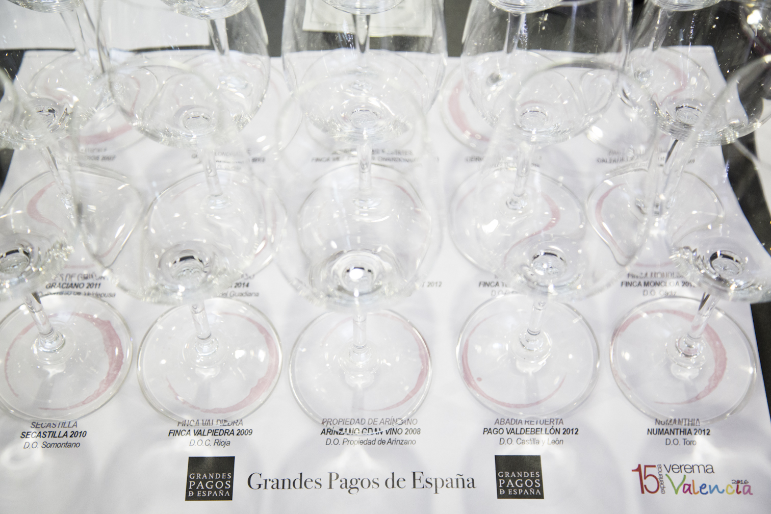 Cata Grandes Pagos de España - Cata Inaugural Experiencia Verema Valencia 2016